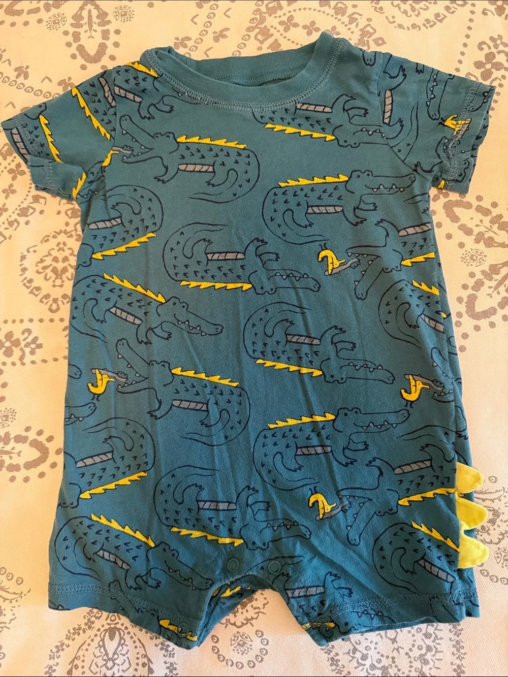 3-Pack Toddler Rompers Size 18 Months - Sharks, Crabs & Crocodile